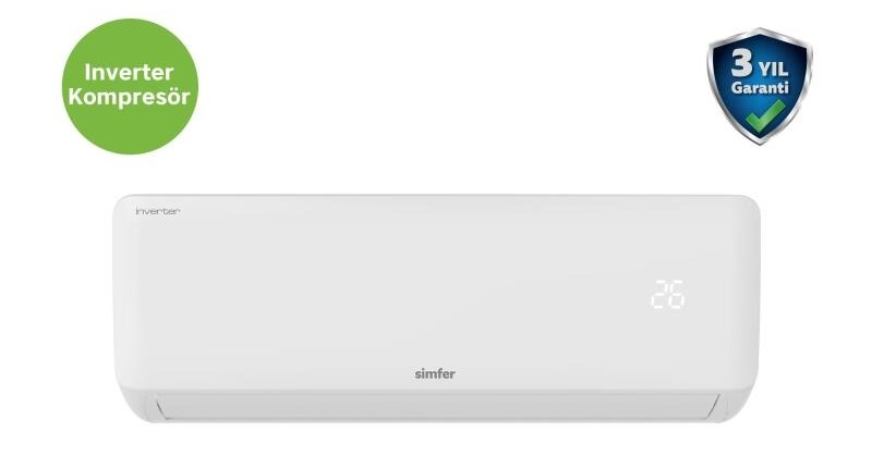 SİMFER SV-4101I/4101D 12000 BTU INVERTER DUVAR TİPİ KLİMA 
